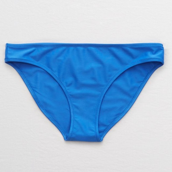 NWT aerie Bikini BOTTOMS brilliant & blue vibe -solid floral or striped S M L XL - Picture 13 of 16